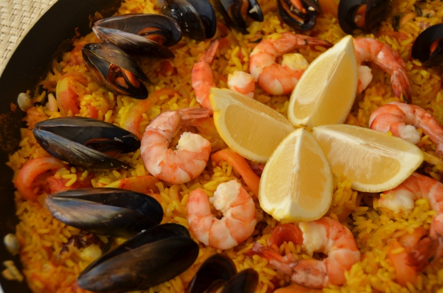 Paella de Frutos-do-Mar